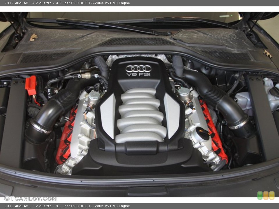 4.2 Liter FSI DOHC 32-Valve VVT V8 Engine for the 2012 Audi A8 #78264892