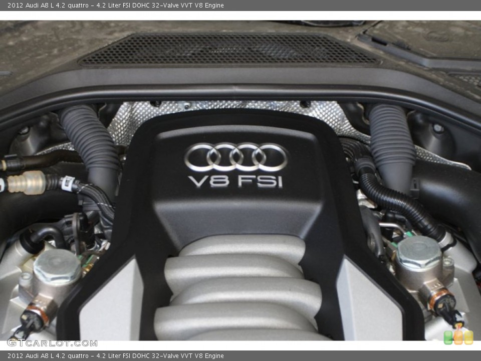 4.2 Liter FSI DOHC 32-Valve VVT V8 Engine for the 2012 Audi A8 #78264898