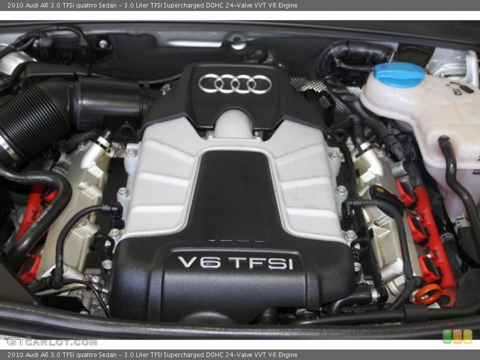 3.0 Liter TFSI Supercharged DOHC 24-Valve VVT V6 Engine for the 2010 Audi A6 #78265099