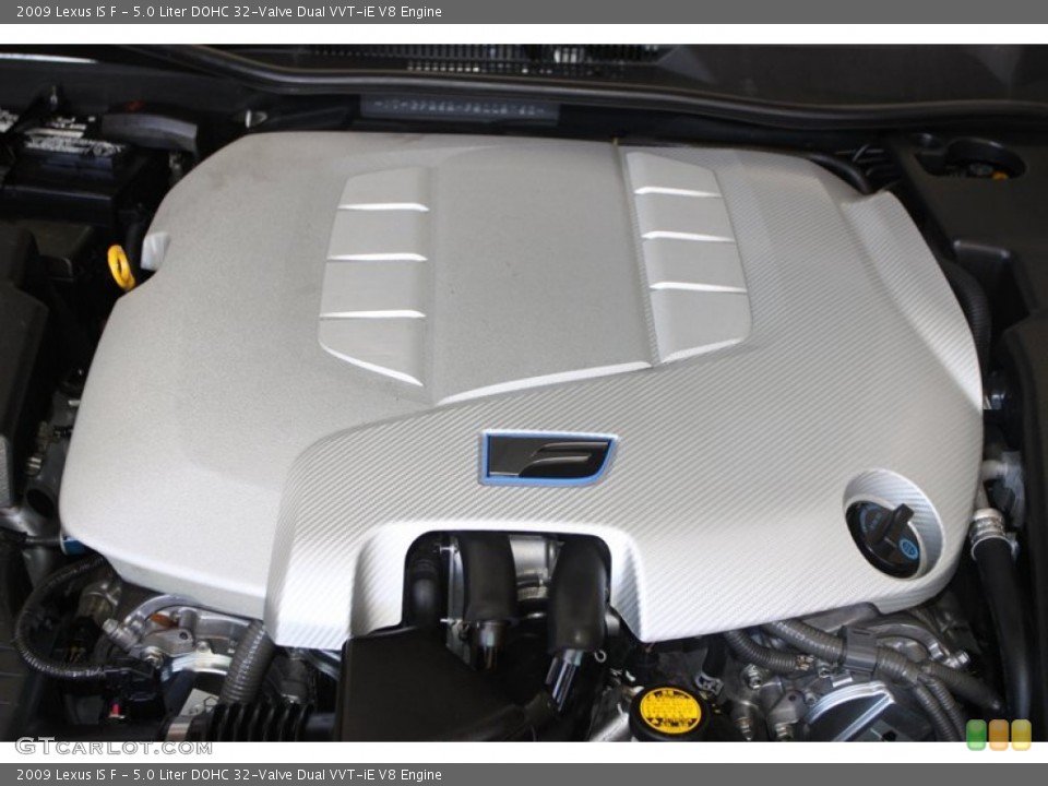 5.0 Liter DOHC 32-Valve Dual VVT-iE V8 Engine for the 2009 Lexus IS #78265264