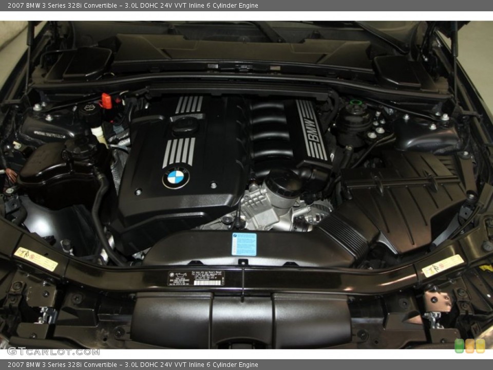 3.0L DOHC 24V VVT Inline 6 Cylinder 2007 BMW 3 Series Engine