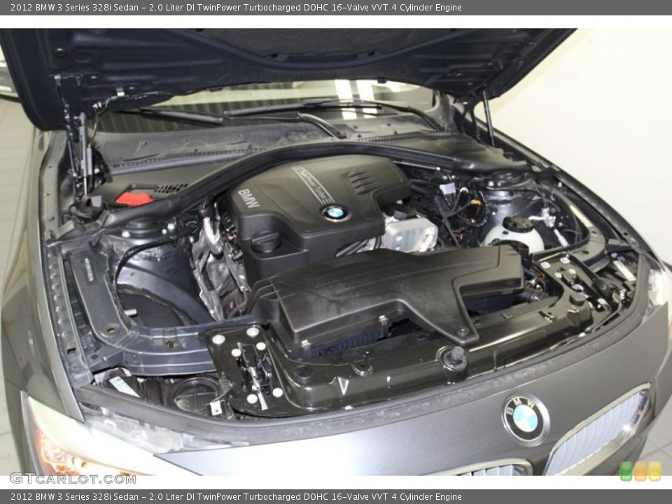 2.0 Liter DI TwinPower Turbocharged DOHC 16-Valve VVT 4 Cylinder Engine for the 2012 BMW 3 Series #78270949