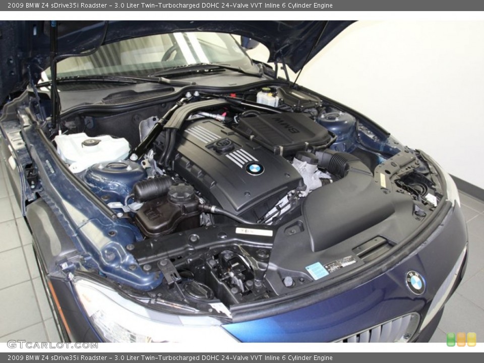 3.0 Liter Twin-Turbocharged DOHC 24-Valve VVT Inline 6 Cylinder Engine for the 2009 BMW Z4 #78271957