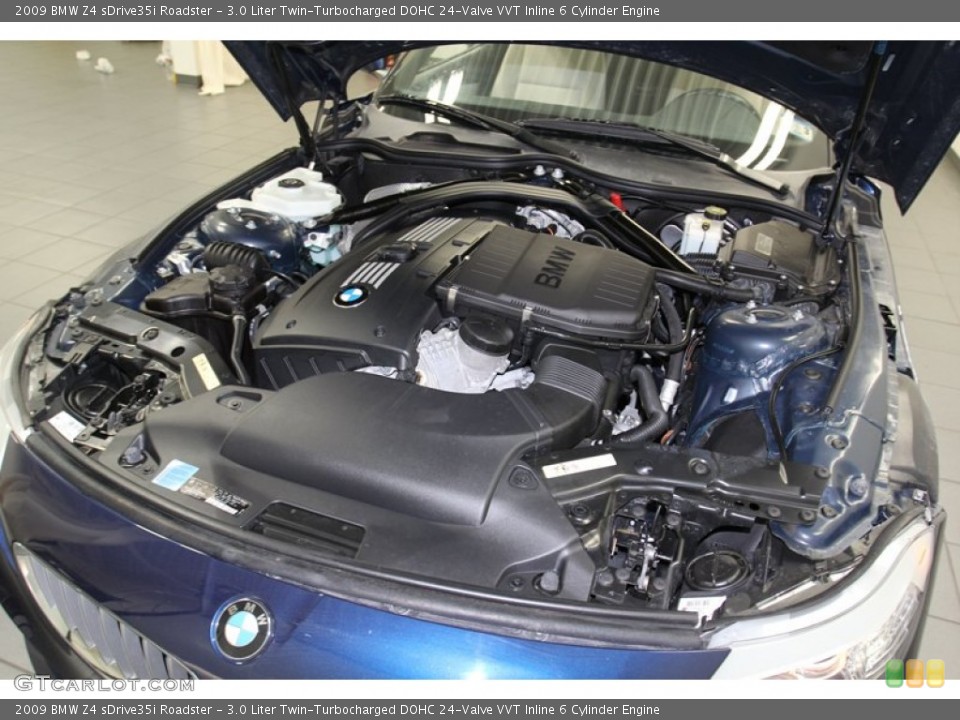 3.0 Liter Twin-Turbocharged DOHC 24-Valve VVT Inline 6 Cylinder Engine for the 2009 BMW Z4 #78271972