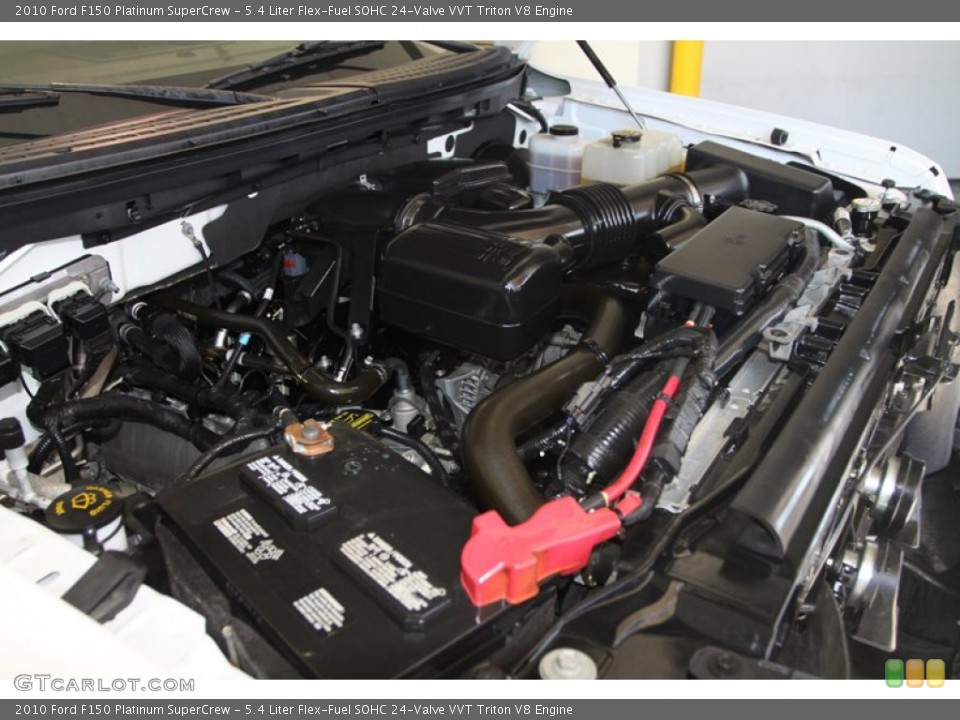 5.4 Liter Flex-Fuel SOHC 24-Valve VVT Triton V8 Engine for the 2010 Ford F150 #78272359