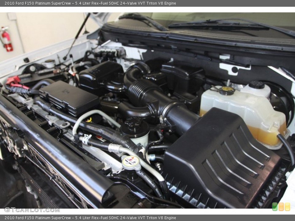 5.4 Liter Flex-Fuel SOHC 24-Valve VVT Triton V8 Engine for the 2010 Ford F150 #78272383