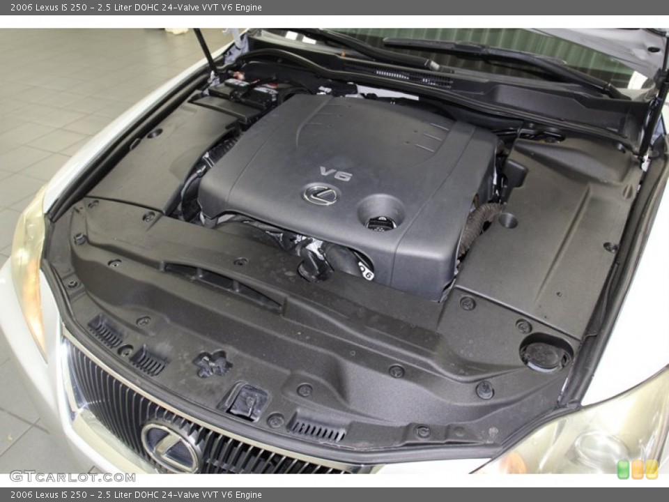 2.5 Liter DOHC 24-Valve VVT V6 Engine for the 2006 Lexus IS #78273892