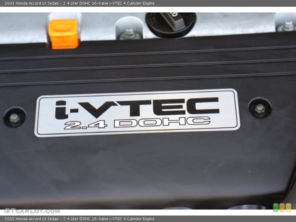 2.4 Liter DOHC 16-Valve i-VTEC 4 Cylinder Engine for the 2003 Honda Accord #78293191