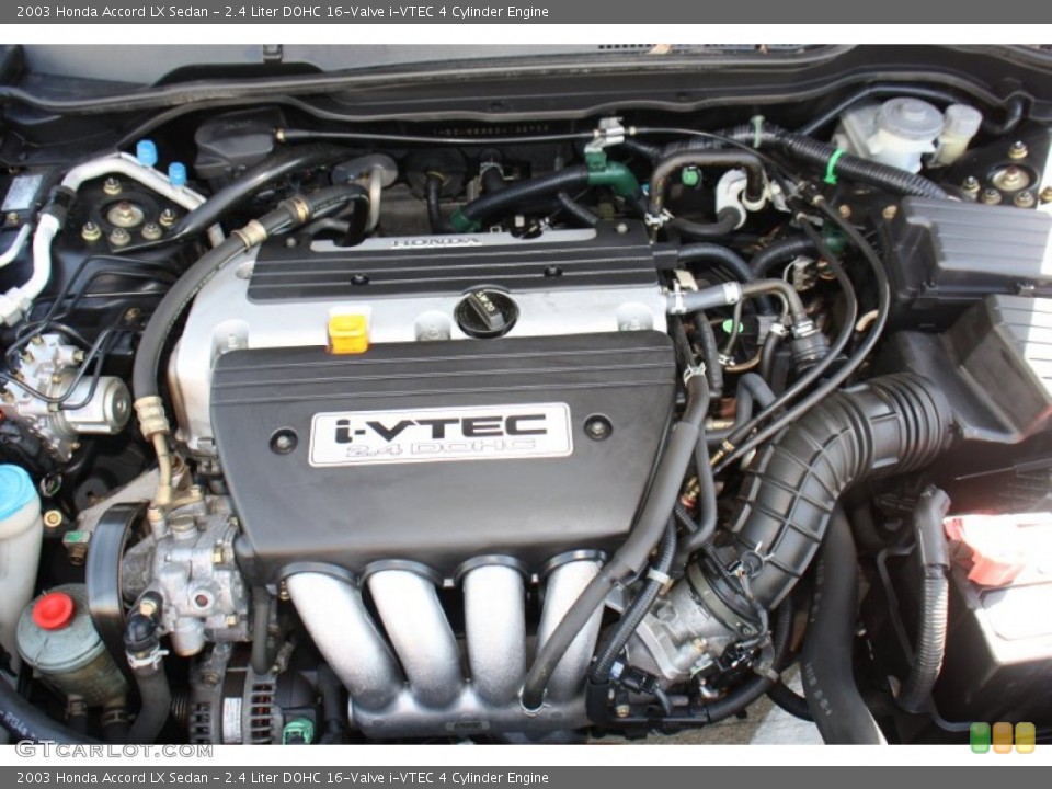2.4 Liter DOHC 16-Valve i-VTEC 4 Cylinder Engine for the 2003 Honda Accord #78293206