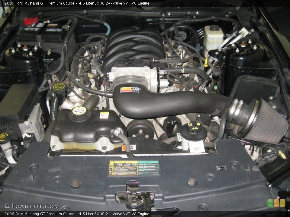 4.6 Liter SOHC 24-Valve VVT V8 Engine for the 2006 Ford Mustang #78296740