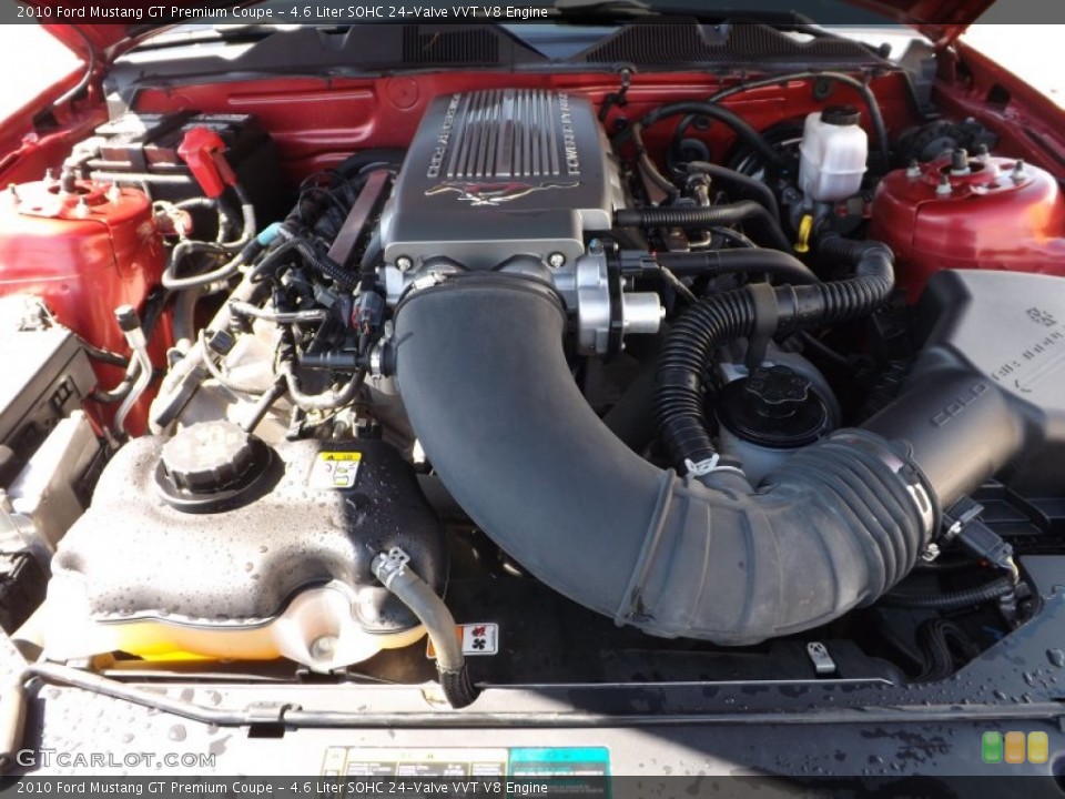 4.6 Liter SOHC 24-Valve VVT V8 Engine for the 2010 Ford Mustang #78297589