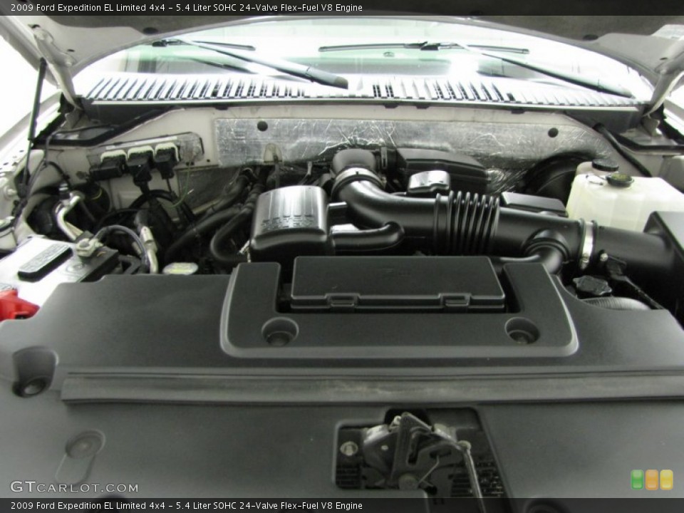 5.4 Liter SOHC 24-Valve Flex-Fuel V8 Engine for the 2009 Ford Expedition #78298906