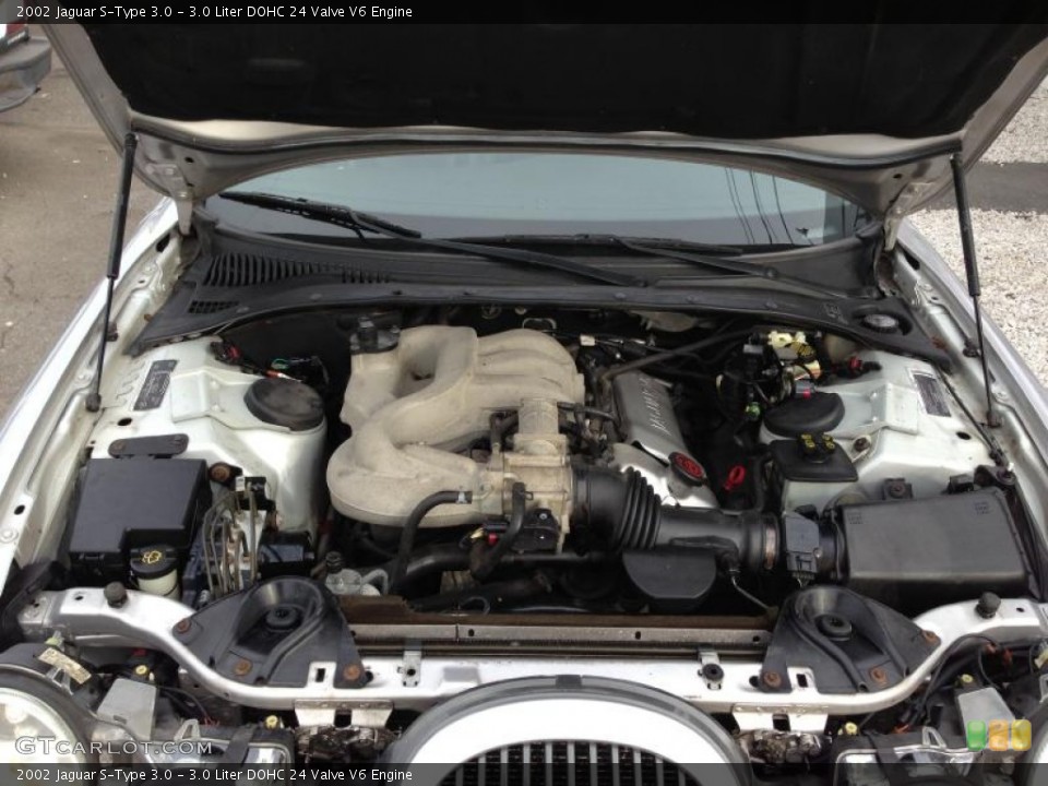 3.0 Liter DOHC 24 Valve V6 2002 Jaguar S-Type Engine