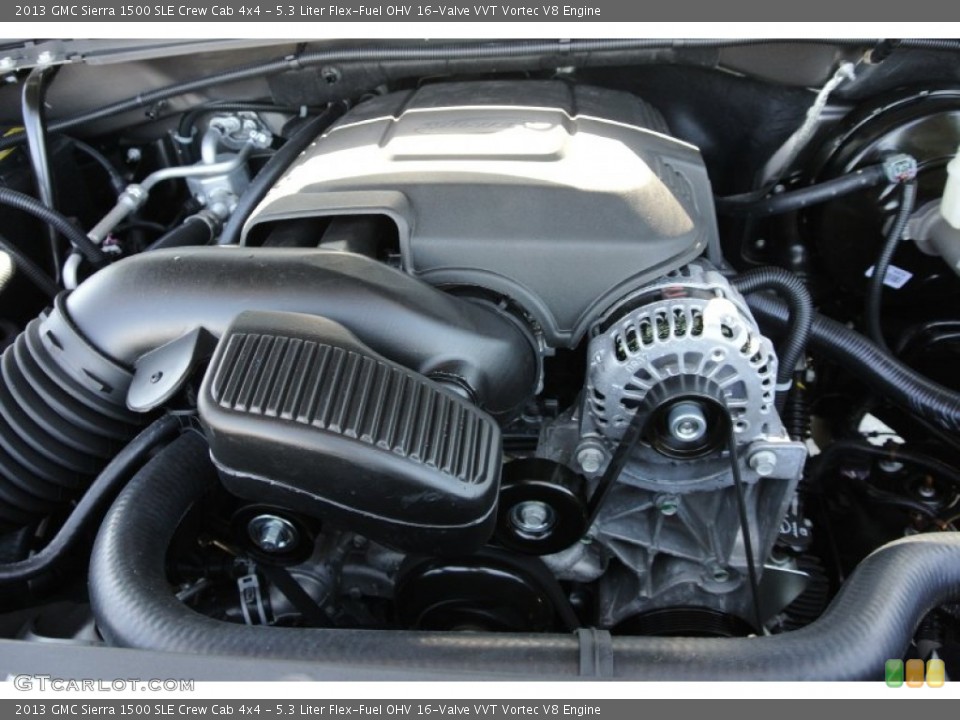 5.3 Liter Flex-Fuel OHV 16-Valve VVT Vortec V8 Engine for the 2013 GMC Sierra 1500 #78304783