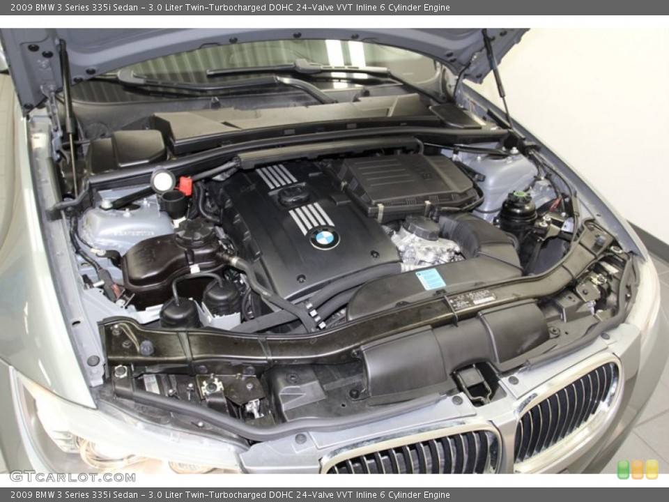 3.0 Liter Twin-Turbocharged DOHC 24-Valve VVT Inline 6 Cylinder Engine for the 2009 BMW 3 Series #78308776