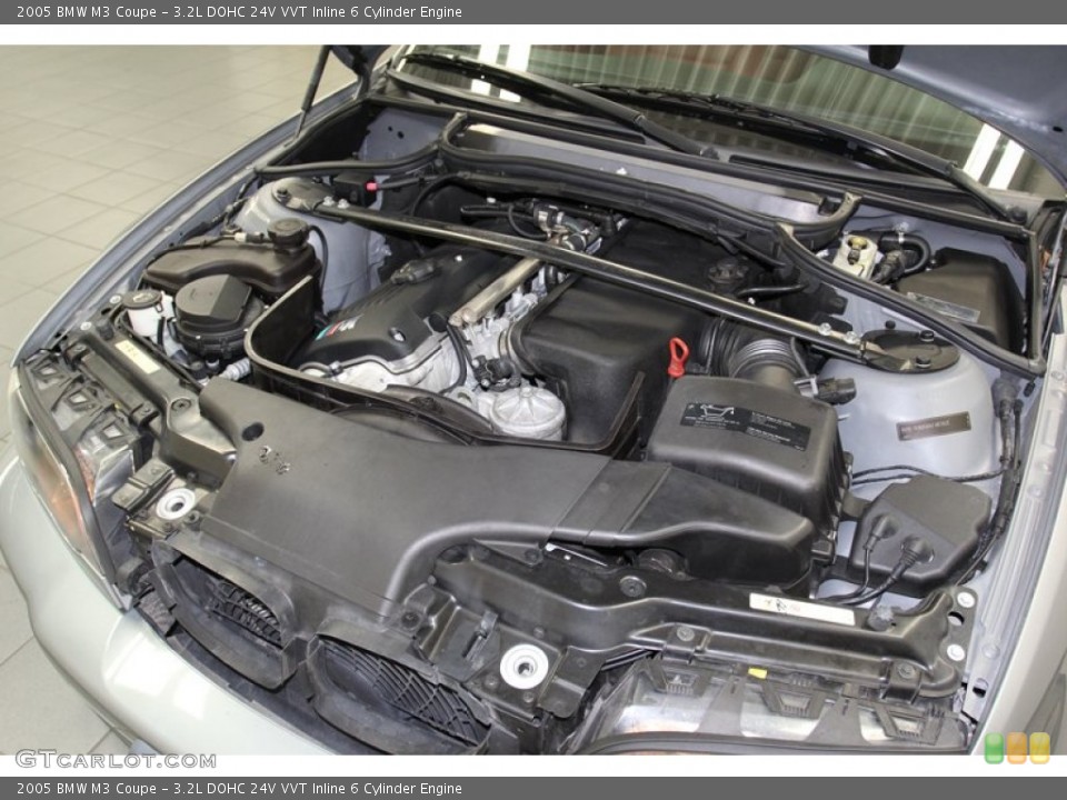 3.2L DOHC 24V VVT Inline 6 Cylinder Engine for the 2005 BMW M3 #78313923
