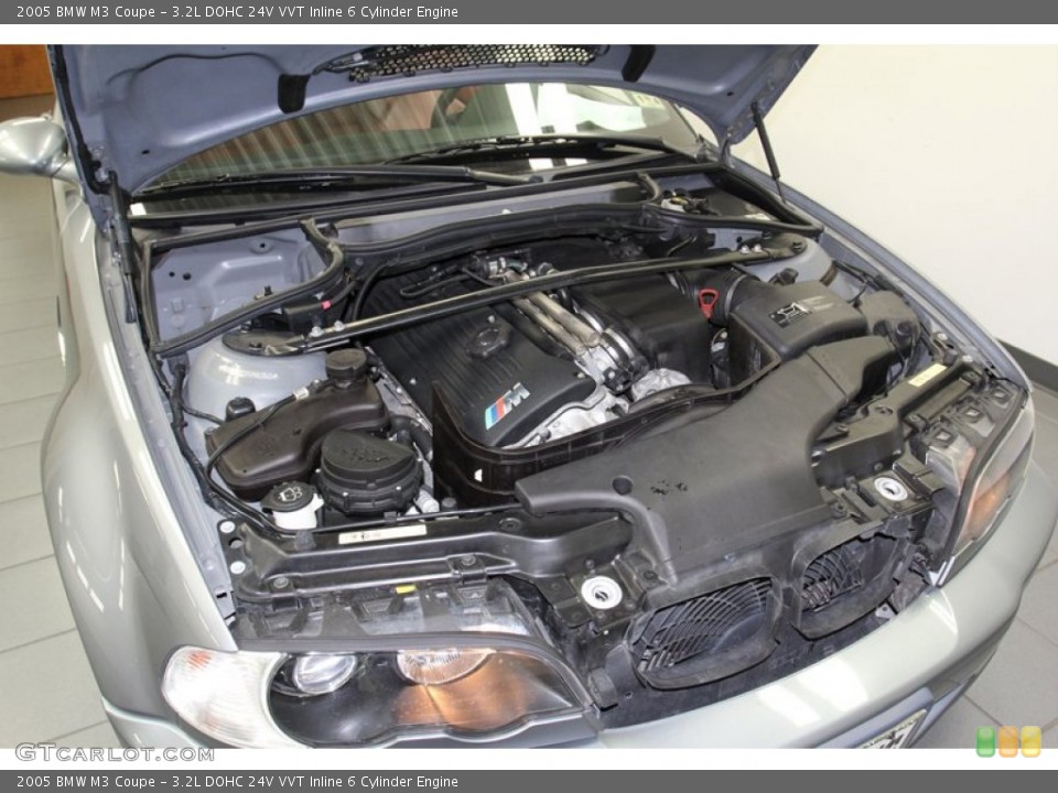 3.2L DOHC 24V VVT Inline 6 Cylinder Engine for the 2005 BMW M3 #78313936