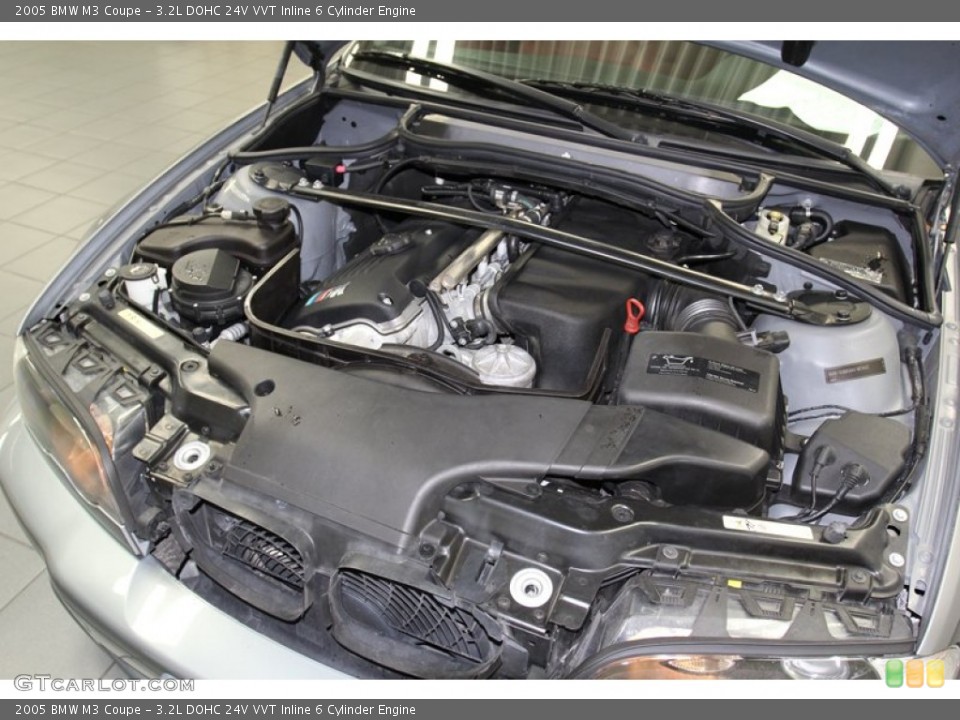 3.2L DOHC 24V VVT Inline 6 Cylinder Engine for the 2005 BMW M3 #78313948