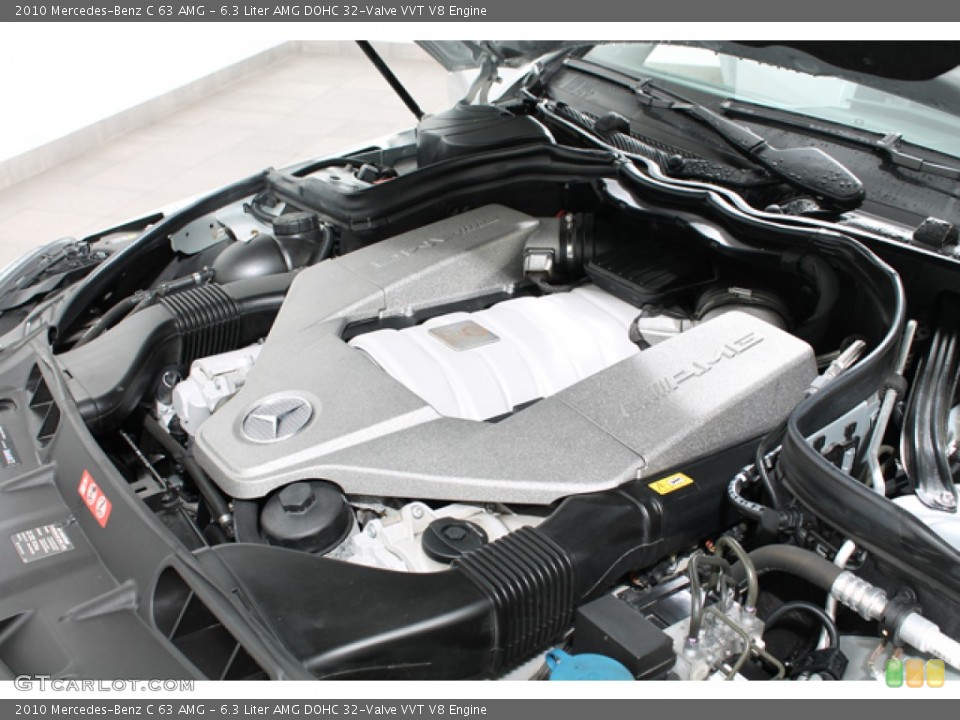 6.3 Liter AMG DOHC 32-Valve VVT V8 Engine for the 2010 Mercedes-Benz C #78316902