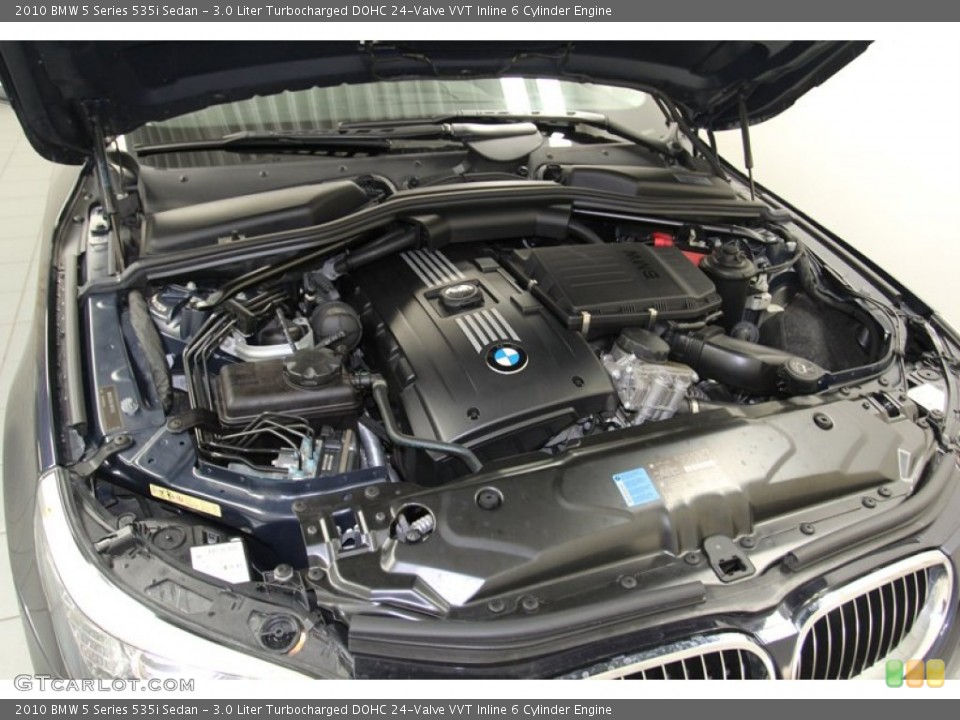 3.0 Liter Turbocharged DOHC 24-Valve VVT Inline 6 Cylinder Engine for the 2010 BMW 5 Series #78317434