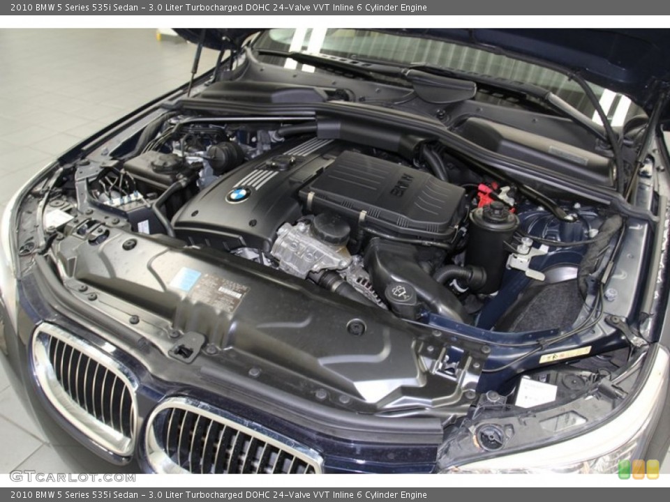 3.0 Liter Turbocharged DOHC 24-Valve VVT Inline 6 Cylinder Engine for the 2010 BMW 5 Series #78317440