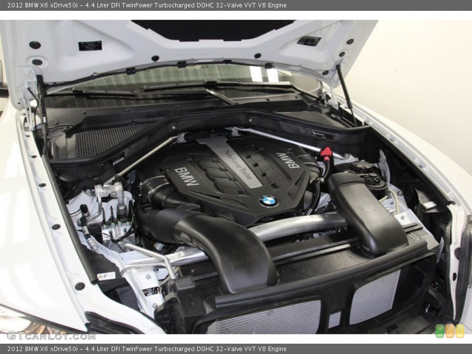 4.4 Liter DFI TwinPower Turbocharged DOHC 32-Valve VVT V8 Engine for the 2012 BMW X6 #78318868