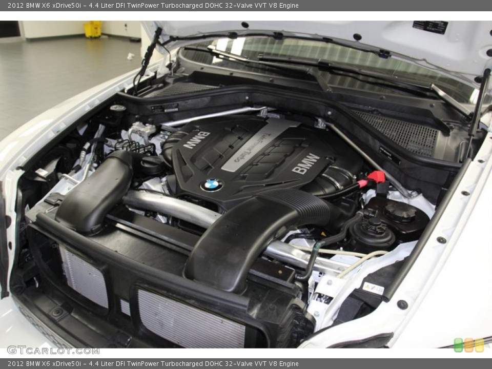 4.4 Liter DFI TwinPower Turbocharged DOHC 32-Valve VVT V8 Engine for the 2012 BMW X6 #78318874