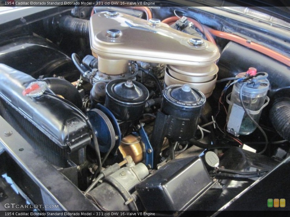 331 cid OHV 16-Valve V8 Engine for the 1954 Cadillac Eldorado #78321171