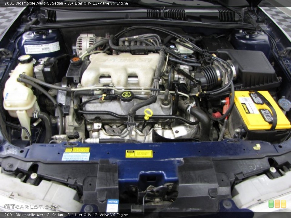 3.4 Liter OHV 12-Valve V6 Engine for the 2001 Oldsmobile Alero #78325865