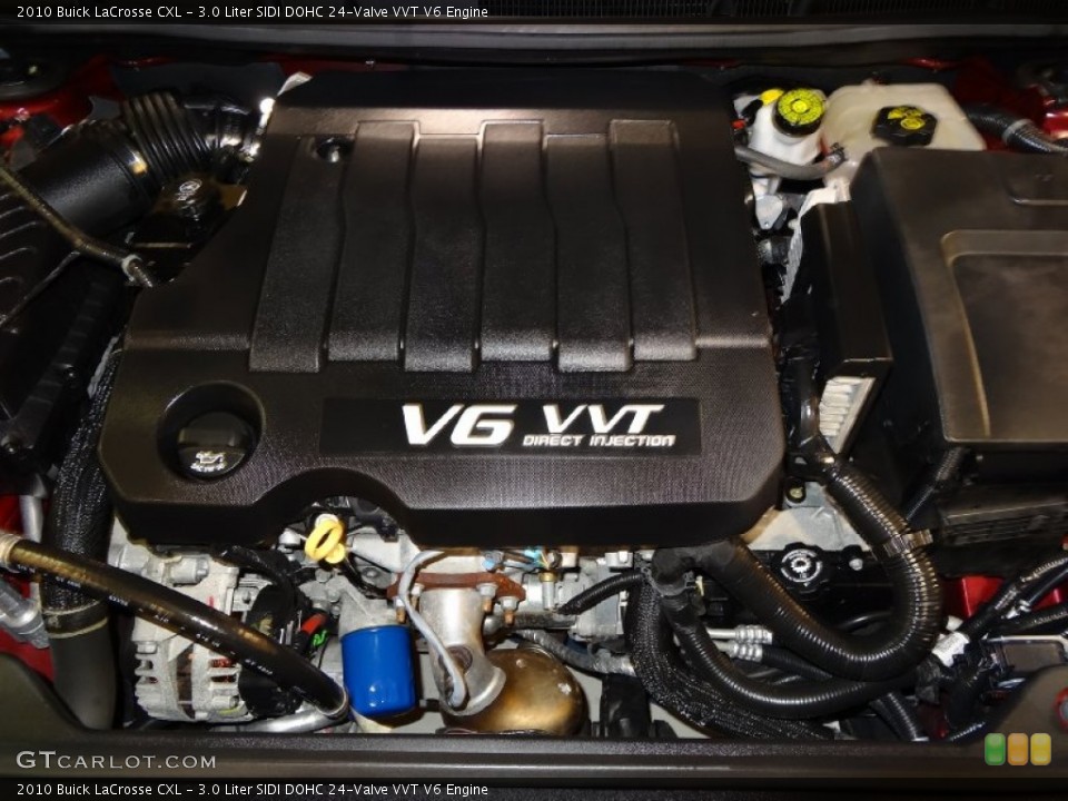 3.0 Liter SIDI DOHC 24-Valve VVT V6 Engine for the 2010 Buick LaCrosse #78327118