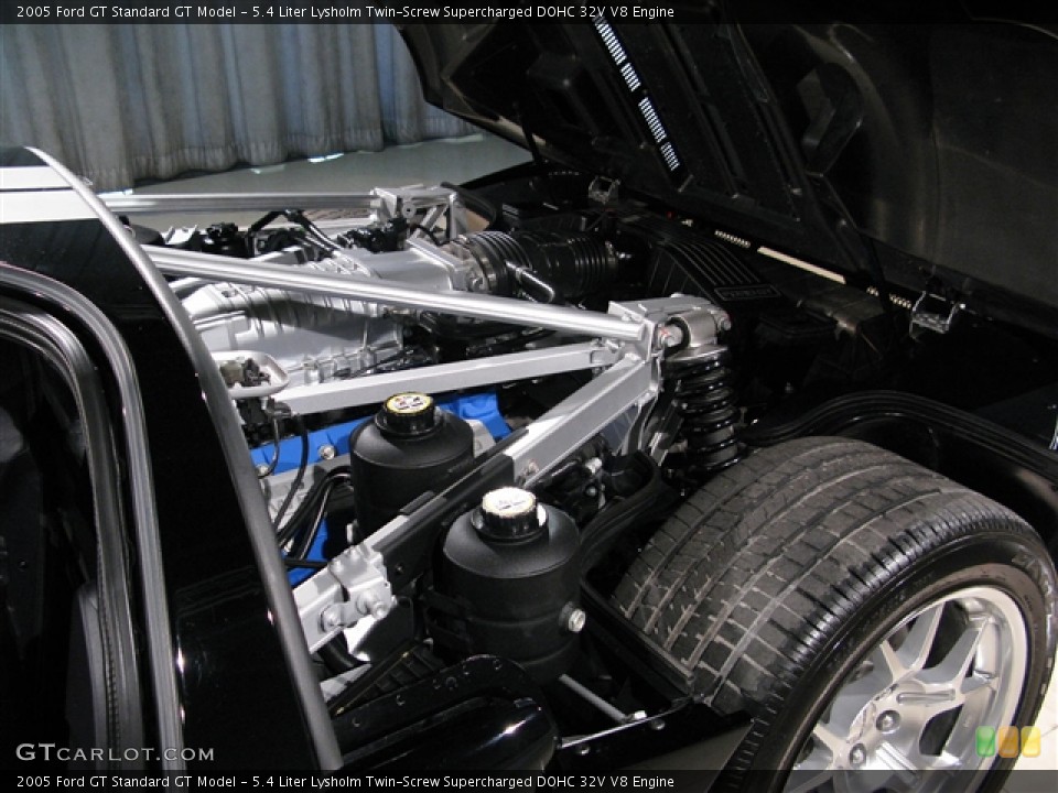 5.4 Liter Lysholm Twin-Screw Supercharged DOHC 32V V8 Engine for the 2005 Ford GT #783284