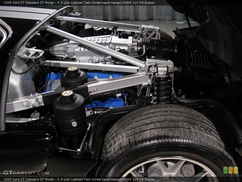 5.4 Liter Lysholm Twin-Screw Supercharged DOHC 32V V8 Engine for the 2005 Ford GT #783291