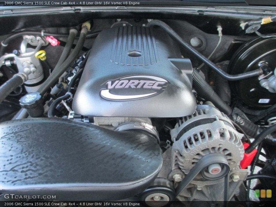 4.8 Liter OHV 16V Vortec V8 Engine for the 2006 GMC Sierra 1500 #78332136
