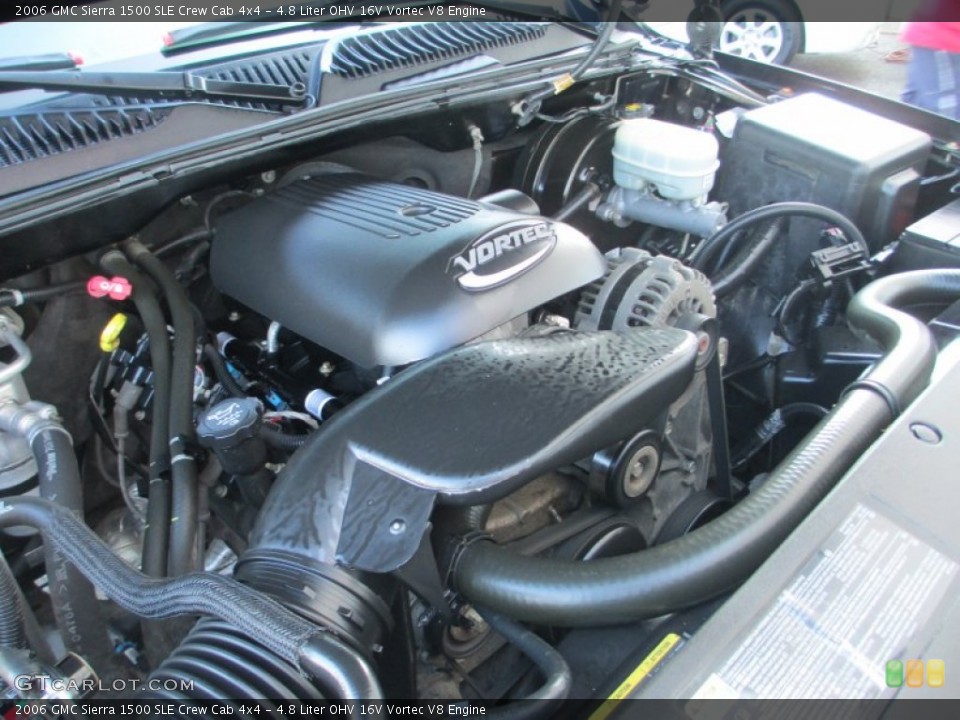 4.8 Liter OHV 16V Vortec V8 Engine for the 2006 GMC Sierra 1500 #78332154