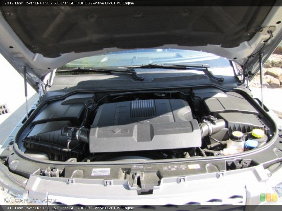 5.0 Liter GDI DOHC 32-Valve DIVCT V8 Engine for the 2012 Land Rover LR4 #78336201