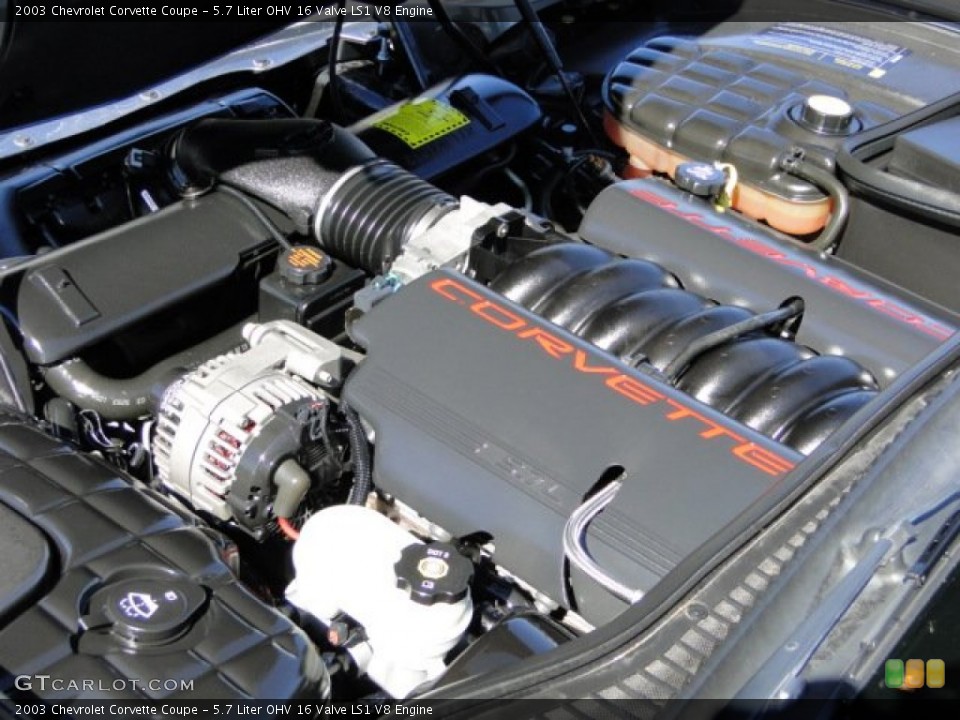 5.7 Liter OHV 16 Valve LS1 V8 Engine for the 2003 Chevrolet Corvette #78338268