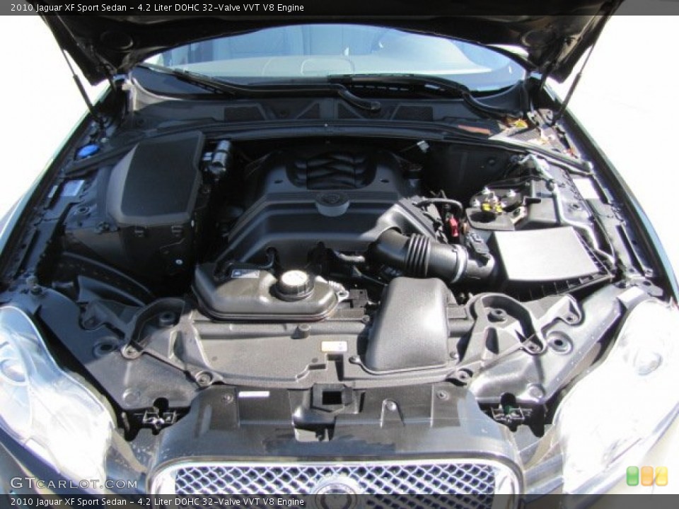 4.2 Liter DOHC 32-Valve VVT V8 Engine for the 2010 Jaguar XF #78339582