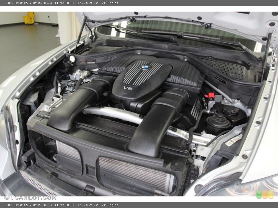 4.8 Liter DOHC 32-Valve VVT V8 Engine for the 2009 BMW X5 #78339656