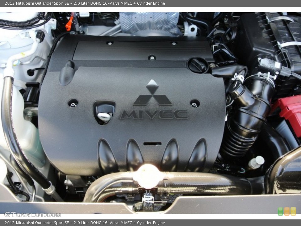 2.0 Liter DOHC 16-Valve MIVEC 4 Cylinder Engine for the 2012 Mitsubishi Outlander Sport #78346425