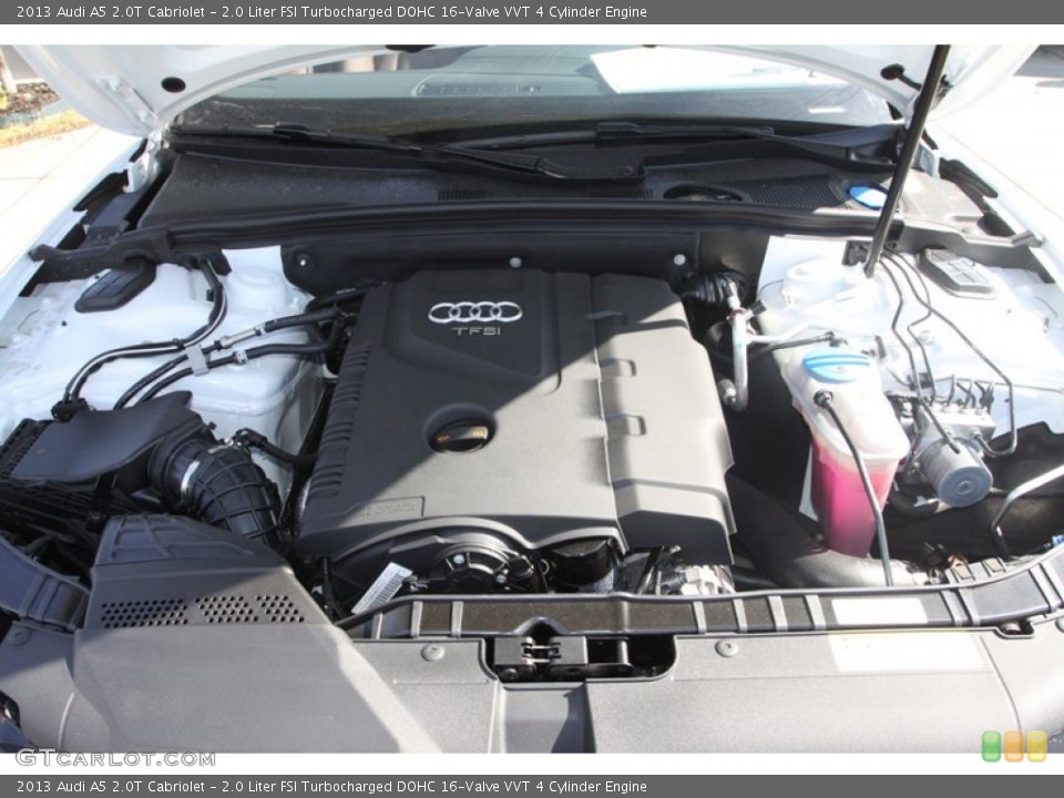 2.0 Liter FSI Turbocharged DOHC 16-Valve VVT 4 Cylinder Engine for the 2013 Audi A5 #78348858