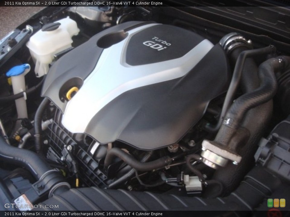 2.0 Liter GDi Turbocharged DOHC 16-Valve VVT 4 Cylinder Engine for the 2011 Kia Optima #78350504