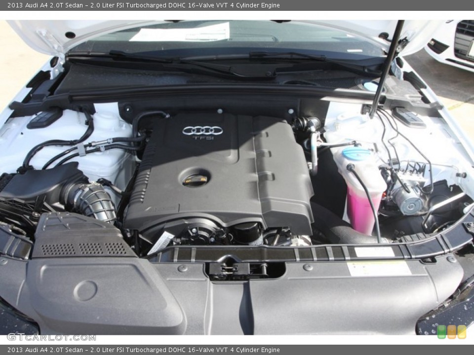2.0 Liter FSI Turbocharged DOHC 16-Valve VVT 4 Cylinder Engine for the 2013 Audi A4 #78351516