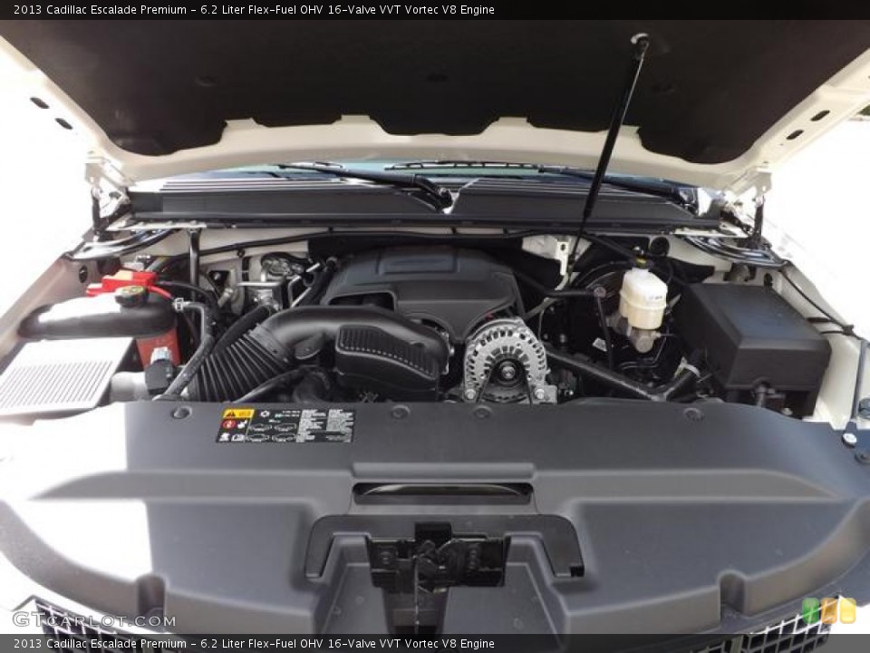 6.2 Liter Flex-Fuel OHV 16-Valve VVT Vortec V8 Engine for the 2013 Cadillac Escalade #78352527
