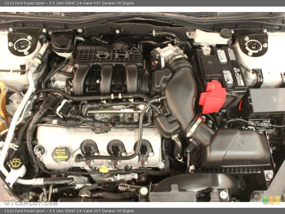3.5 Liter DOHC 24-Valve VVT Duratec V6 Engine for the 2010 Ford Fusion #78353832