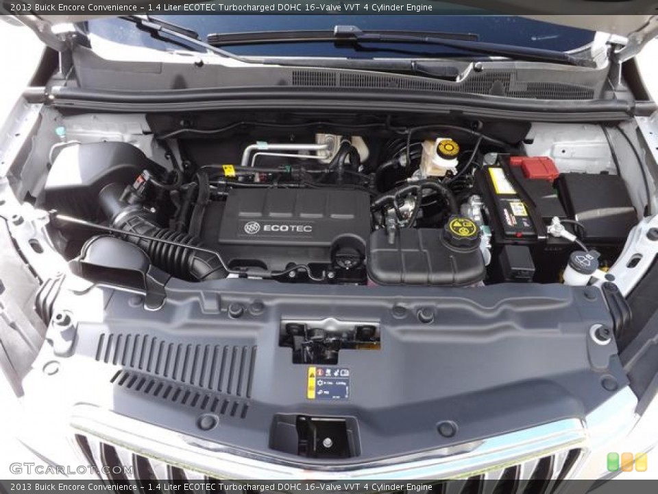 1.4 Liter ECOTEC Turbocharged DOHC 16-Valve VVT 4 Cylinder Engine for the 2013 Buick Encore #78353997
