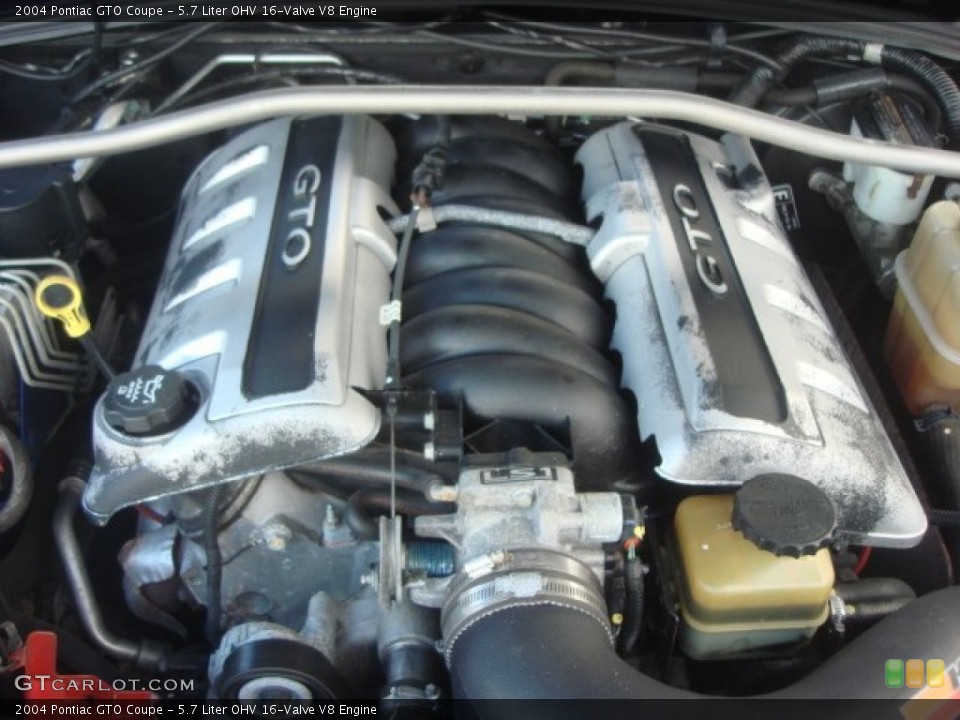 5.7 Liter OHV 16-Valve V8 Engine for the 2004 Pontiac GTO #78355032