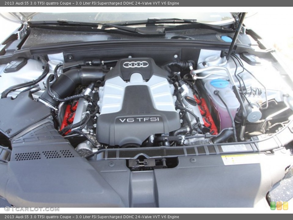 3.0 Liter FSI Supercharged DOHC 24-Valve VVT V6 Engine for the 2013 Audi S5 #78356166
