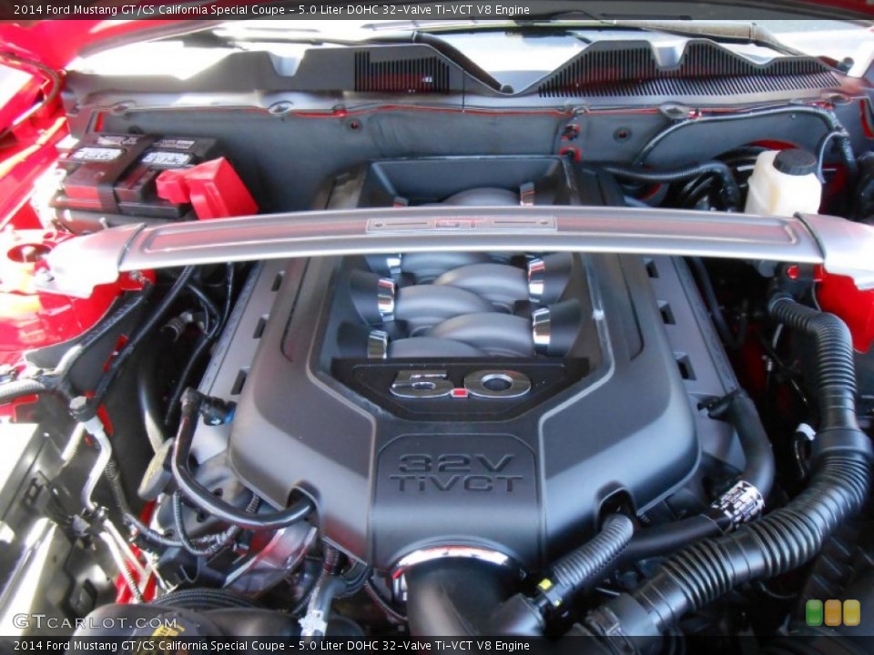 5.0 Liter DOHC 32-Valve Ti-VCT V8 Engine for the 2014 Ford Mustang #78369741
