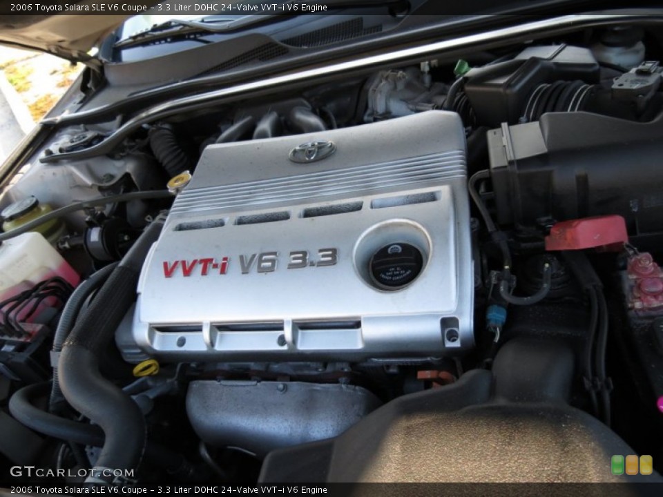 3.3 Liter DOHC 24-Valve VVT-i V6 Engine for the 2006 Toyota Solara #78370714
