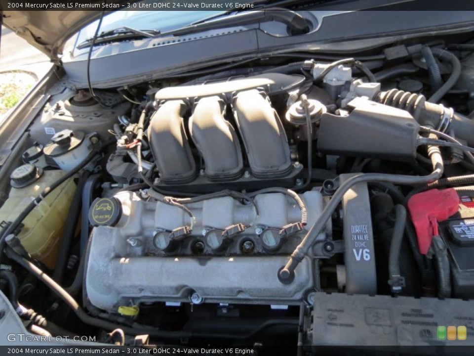 3.0 Liter DOHC 24-Valve Duratec V6 Engine for the 2004 Mercury Sable #78370998